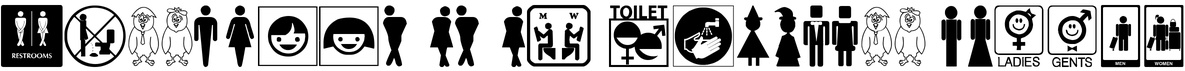 Restroom Signs TFB