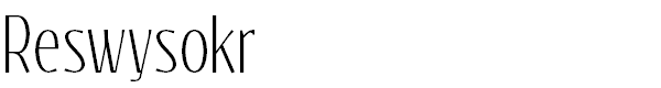 Reswysokr