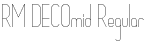 RM DECOmid Regular
