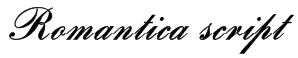 Romantica script