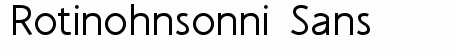 Rotinohnsonni Sans