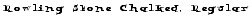 Rowling Stone Chalked, Regular