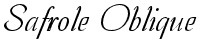 Safrole Oblique