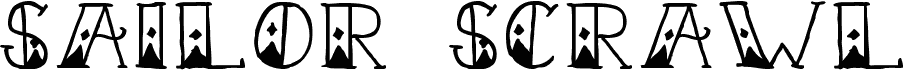 Sailor Scrawl Fancy Regular