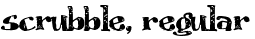Scrubble, Regular
