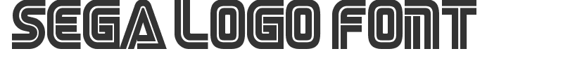 Sega Logo Font