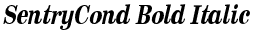 SentryCond Bold Italic