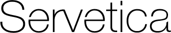 Servetica Thin