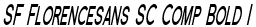 SF Florencesans SC Comp Bold Italic
