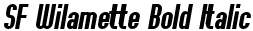 SF Wilamette Bold Italic