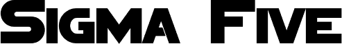 Sigma Five Sans Bold