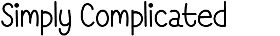 Simply Complicated