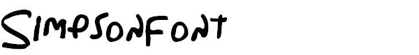 Simpsonfont | dafont.com