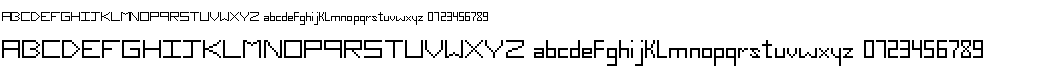 Slim Thirteen Pixel Fonts