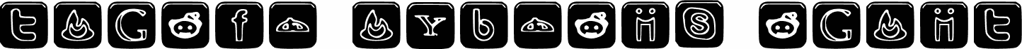 SOCIAL OUTLINE ICONS