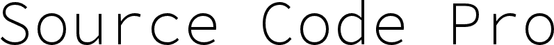 Source Code Pro