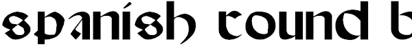 Spanish Round Bookhand, 16th C.