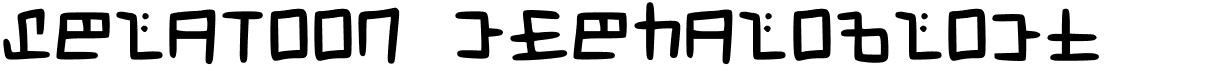 splatoon free fonts