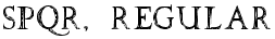 SPQR, Regular