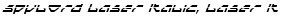 Spylord Laser Italic, Laser Italic