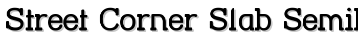 Street Corner Slab Oblique