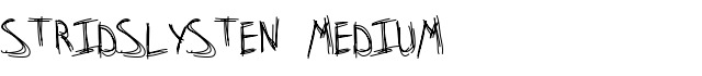 Stridslysten Medium