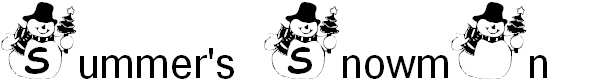 SUMMER\'S SNOWMAN