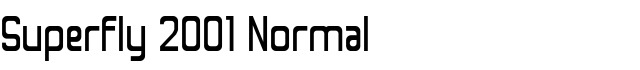 Superfly 2001 Normal