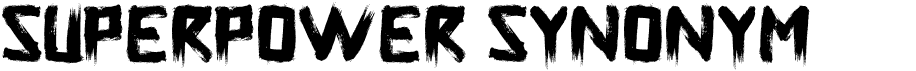 Superpower Synonym