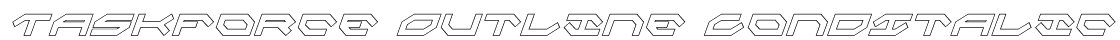 Taskforce Outline CondItalic