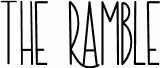 TheRamble-Bold