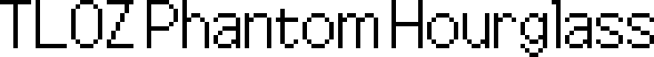 TLOZ Phantom Hourglass Regular