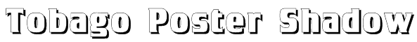 Tobago Poster Shadow