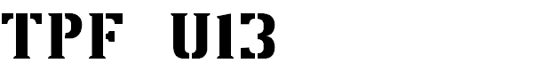 TPF U13