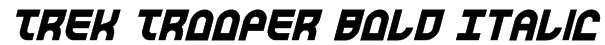 Trek Trooper Bold Italic