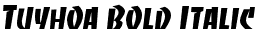 Tuyhoa Bold Italic