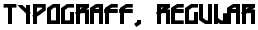Typograff, Regular