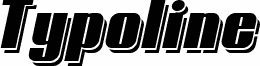Typoline Demi Shadow Italic