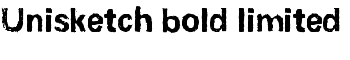 Unisketch bold limited
