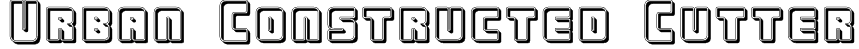 Urban Constructed Cutter