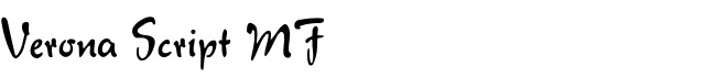Verona Script MF