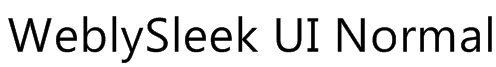 WeblySleek UI Normal