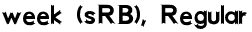 week (sRB)