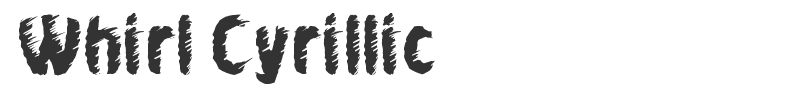 Whirl Cyrillic