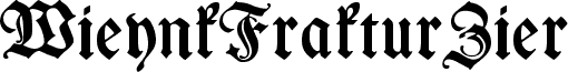 WieynkFrakturZier Bold
