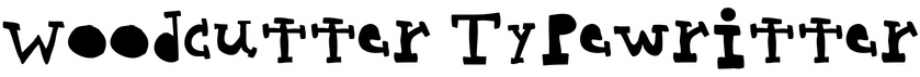 Woodcutter Typewritter