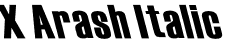 X Arash Italic