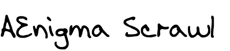 Ænigma Scrawl (BRK)