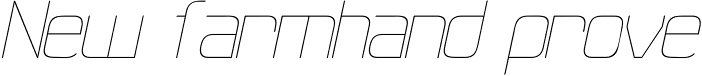 21st SuperFine Italic