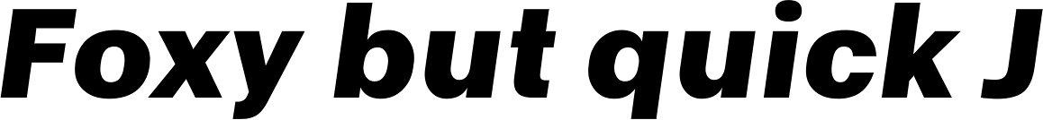 Abitare Sans Italic 900